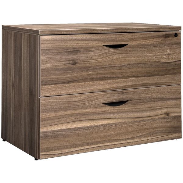 Ashton 2 Drawer Semi Assembled Lateral, Horizontal Filing Cabinets Wood