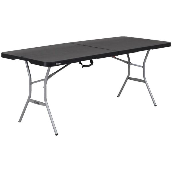 6 Foot Bi Fold Table Officeworks, Lifetime 6 Foot Folding Table Weight Limit