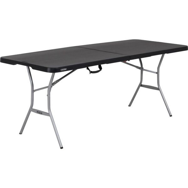 6 Foot Bi Fold Table Officeworks, Lifetime Folding Table Weight Capacity
