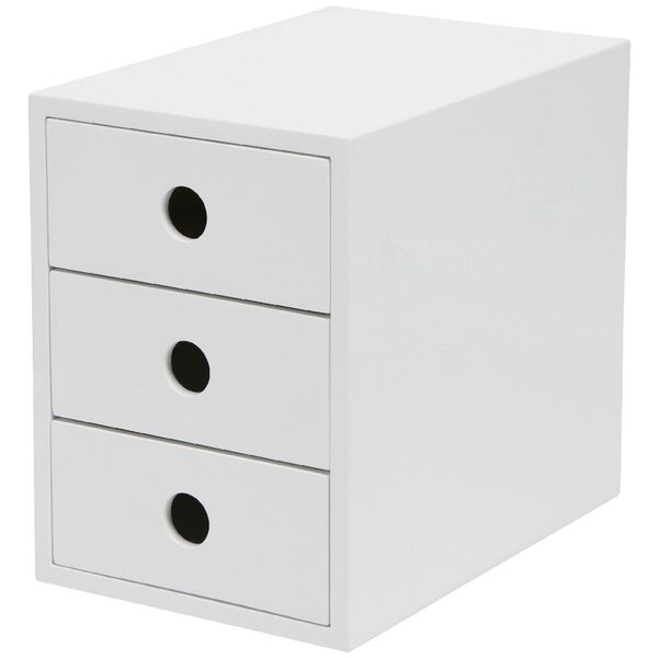 Otto 3 Drawer Cabinet White Officeworks, 3 Drawer Storage Cabinet White