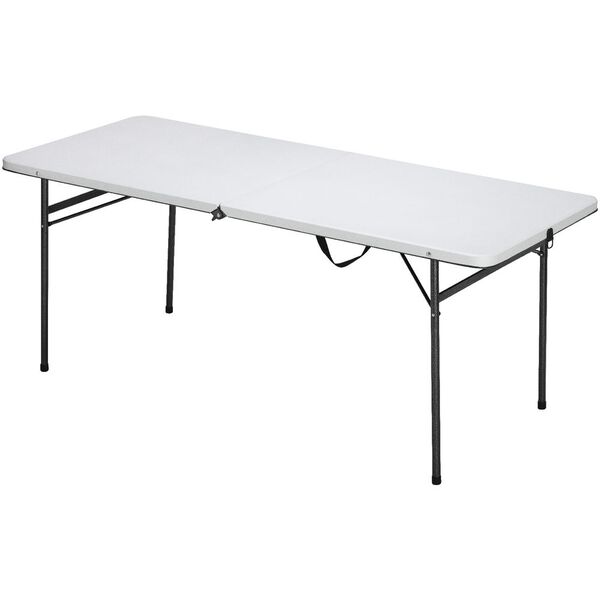 6 Foot Bi Fold Trestle Table Officeworks, 6 Foot Folding Table Weight Limit
