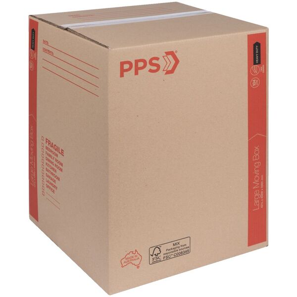 PPS Heavy Duty Moving Box Large 431 x 406 x 596mm