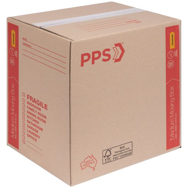 PPS Moving Box Medium 406 x 298 x 431mm
