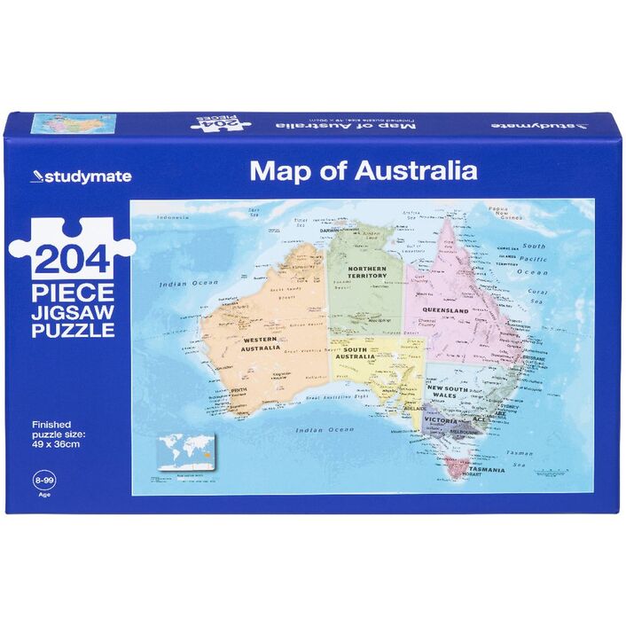 officeworks.com.au | Studymate Map of Australia Jigsaw Puzzle
