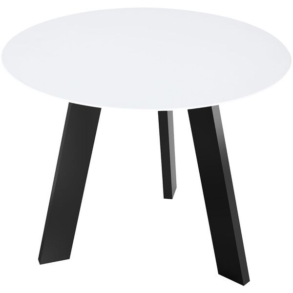 Stilford Professional Side Table 600mm, Round Folding Table Officeworks