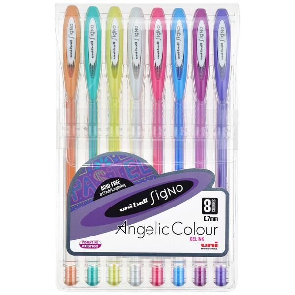 Gel Pen Set, Coloured Pens, Uniball Signo Gel Pen Set, Set of Pens, Journaling  Pens, Journaling Supplies, Gel Pen Pink -  Israel