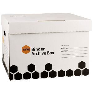 Archive Boxes Officeworks Marbig Super Strong Binder Archive Box | Officeworks