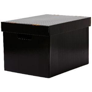 Officeworks Archives Box Marbig Coloured Standard Archive Box Black | Officeworks
