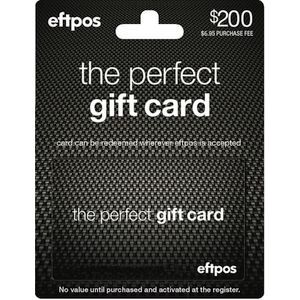 Eftpos Gift Card 200