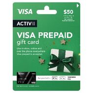 Activ Visa Gift Card $200 | Officeworks