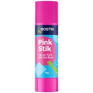Pink Stickers Officeworks Bostik Pink Stik 35g | Officeworks