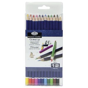 Royal & Langnickel Coloured Pencil Set 12 Pack | Officeworks