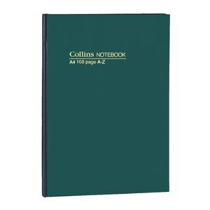 Collins Note Book Collins No.5804 A-Z Notebook 260x210mm | Officeworks