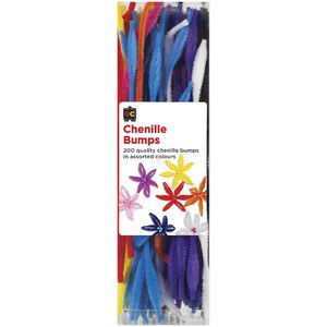 Educational Colours Chenille Sticks 30cm Bumps 200 Pack | Officeworks