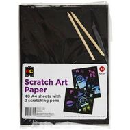 Kadink Scratch Paper 150 x 150mm 20 Pack