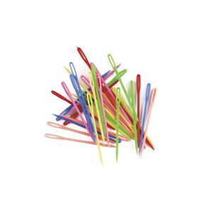 Educational Colours Plastic Needles 32 Pack