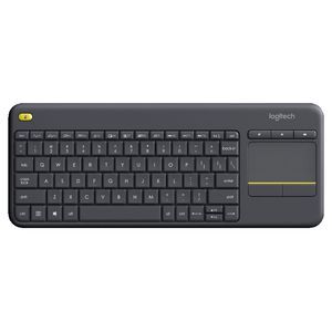 Extreem T Lengtegraad Logitech Plus Wireless Touch Keyboard Black K400 | Officeworks