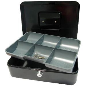 Cash Box Officeworks J.Burrows Cash Box Large | Officeworks