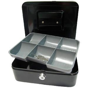 Officeworks Money Box J.Burrows Cash Box Medium | Officeworks