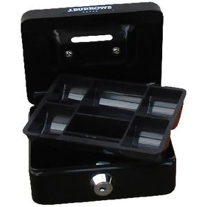 Cash Box Officeworks J.Burrows Mini Cash Box Black | Officeworks