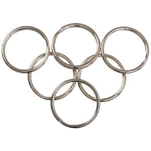 Split Rings Officeworks J.Burrows Split Key Rings 30mm Silver 10 Pack | Officeworks
