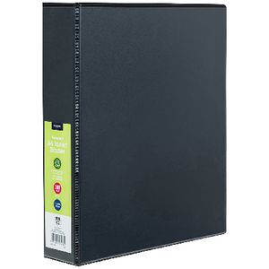Officeworks Binding Rings J.Burrows Insert Binder A4 3 D-Ring 38mm Black | Officeworks