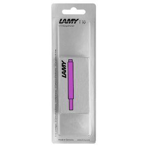 LAMY T10 Fountain Pen Ink Cartridge Violet 5 Pack | Officeworks