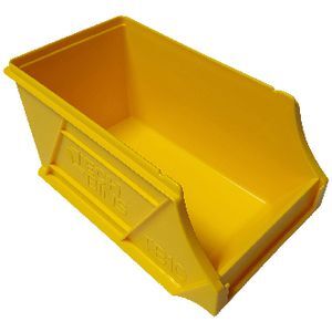 Officeworks Bins Tech Bin 1L Yellow | Officeworks