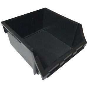 Officeworks Bins Wall Tech Bin 24L Black | Officeworks