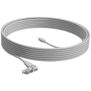 Logitech Rally Micpod Cables Logitech Rally Mic Pod Extension Cable White | Officeworks