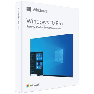 Microsoft Windows 10 Pro 32/64 Bit 1 Device Box