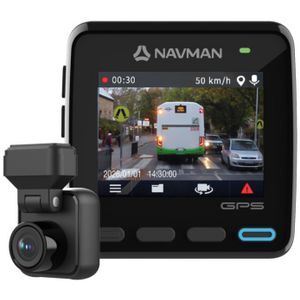 Car Navman Camera Adapter Officeworks NAVMAN MiVue 640 Dual Dash Cam | Officeworks