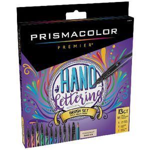 Officeworks Lettering Prismacolor Premier Hand Lettering Brush Set 13 Pack | Officeworks