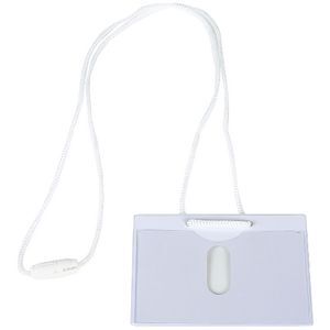 Rexel Hole Card Holder with Lanyard 10 Pack | Officeworks