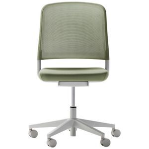Denn Task Chair Zenith Denn Task Chair Light Frame Moss Back No Arms | Officeworks