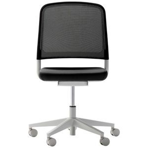 Zen Task Chair Zenith Denn Task Chair Light Frame Slate Back No Arms | Officeworks