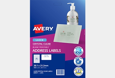 Buy Avery Clear Labels