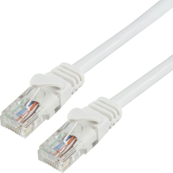 Comsol RJ45 Cat 6 Patch Cable 10m White Officeworks