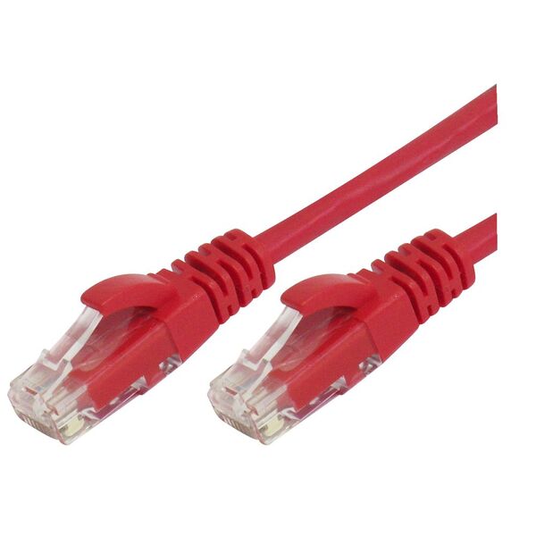 Comsol RJ45 Cat 6 Patch Cable 10m Red Officeworks
