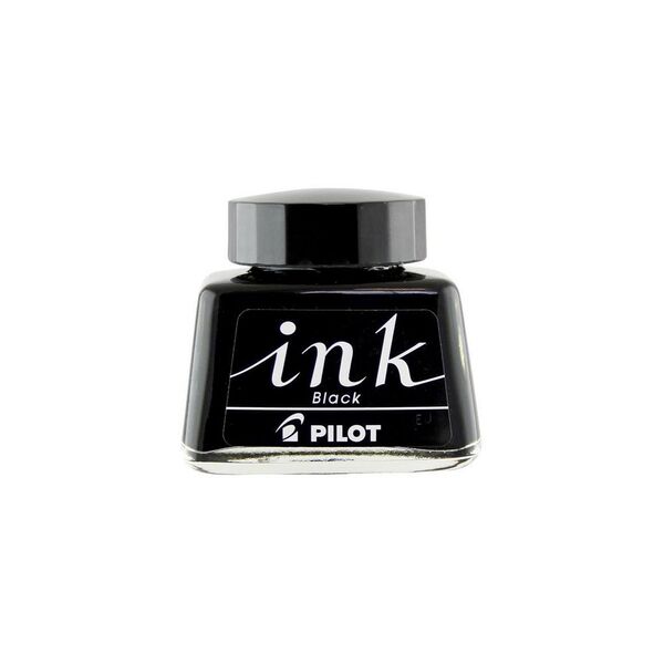 Officeworks Ink Pilot INK-30-B Ink Bottle 30ml Black | Officeworks