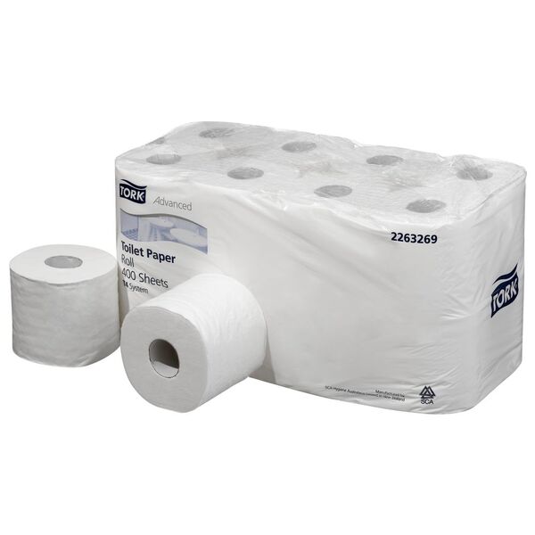 Tork Advanced Toilet Paper Rolls 48 Pack | Officeworks