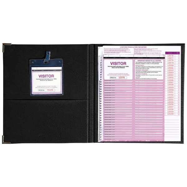 Registor Kit Zions Corporate Visitor Register Kit 25 Pack | Officeworks
